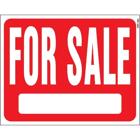 Hy-Ko For Sale Sign 15" x 19", 5PK A20703